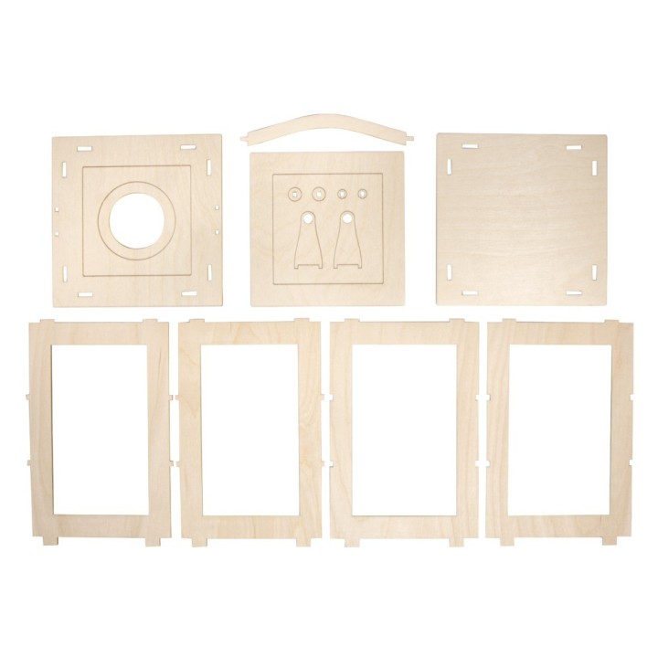 Rayher wooden lantern basic craft set