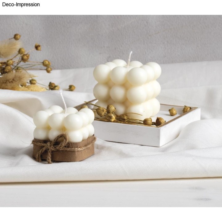 Rayher Silicone Mould Bubble Candles