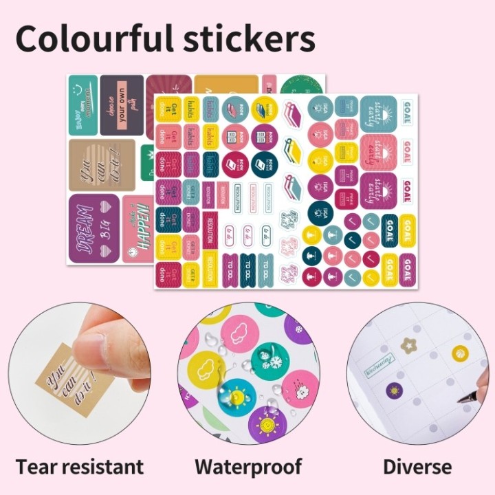 A5 Budget Planer / Notizbuch Blau