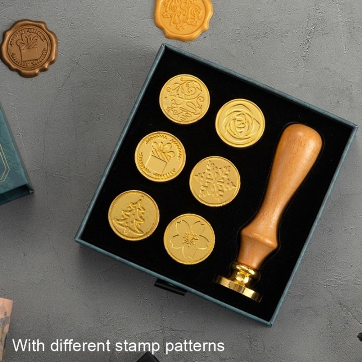 Seal stamp set version green