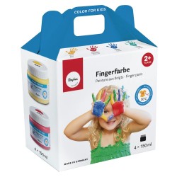 Rayher Fingerfarben Set 600ml