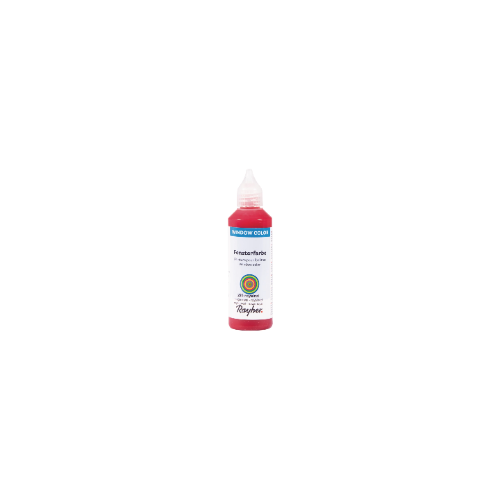Rayher window paint royal red 80ml