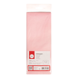 Rayher papier de soie rose 5 feuilles