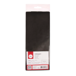 Rayher papier de soie noir 5 feuilles