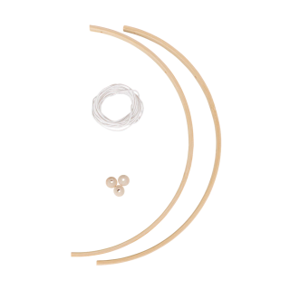 Rayher 1 kit mobile en bois de bambou avec 2 arcs
