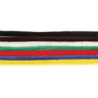 Rayher 10 Stk. Chenilledraht Bunt