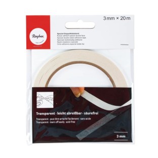 Rayher 3mm special double-sided adhesive tape, highly transparent