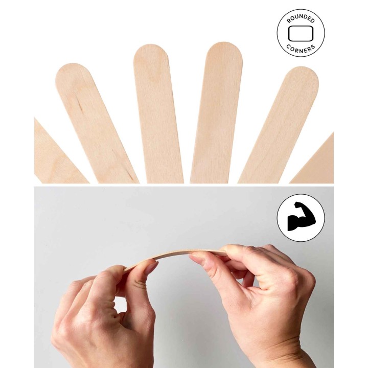 Bois de bricolage naturel FSC 72 pcs.