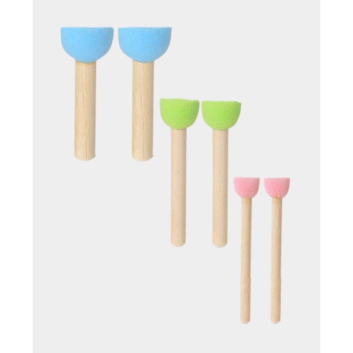 Tampon éponge 6 pièces