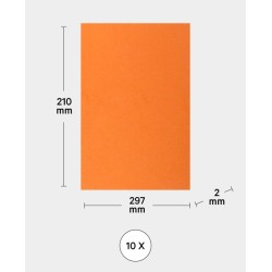 Moosgummi Set 10 Stück Bunt