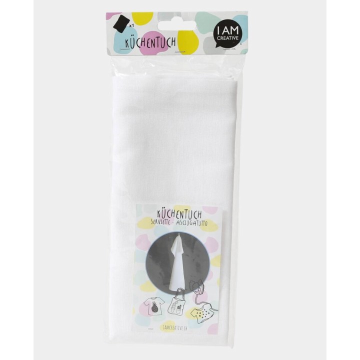 Kitchen towel Tea towel White