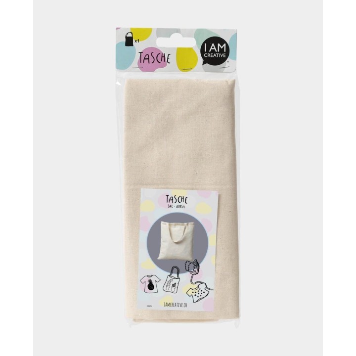 Sac en tissu coton blanc