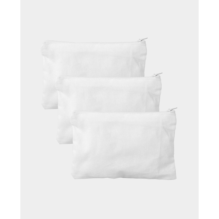 Sacs à cosmétiques 3 pcs. Blanc