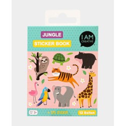 Mini Stickerbook Jungle mit über 175 Aufkleber