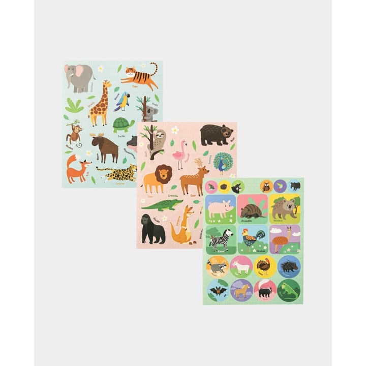 Mini Stickerbook Jungle avec plus de 175 autocollants