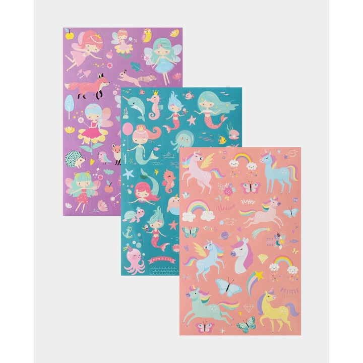 Magic world sticker book with over 200 stickers