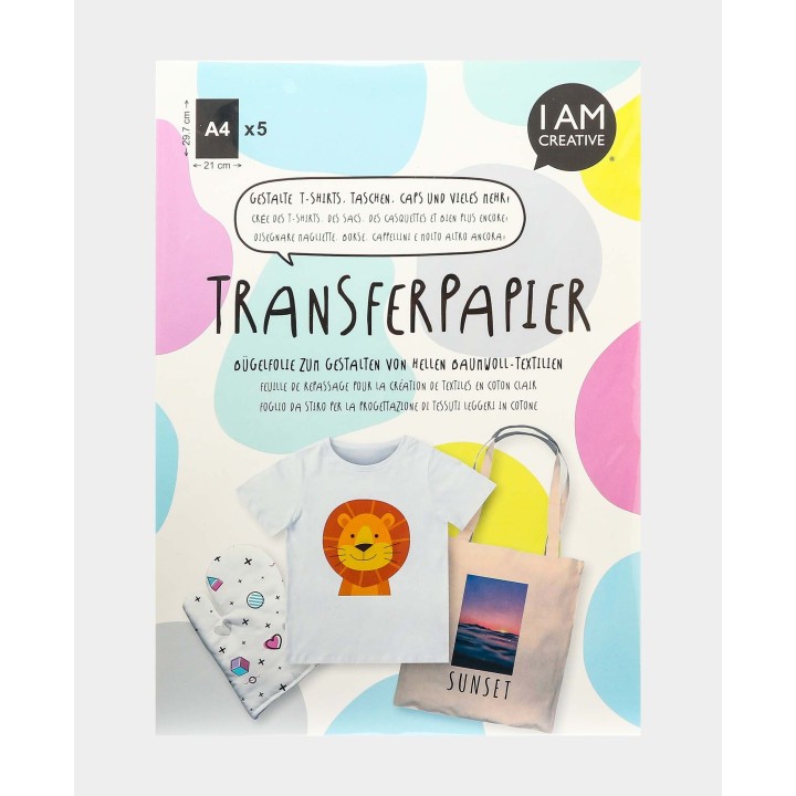 Transferpapier A4 5 Stk.