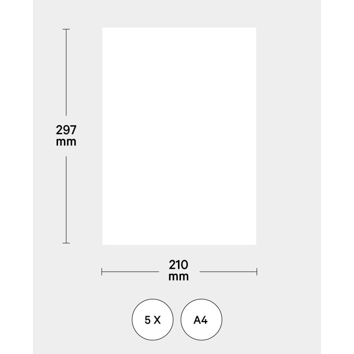 Transferpapier A4 5 Stk.