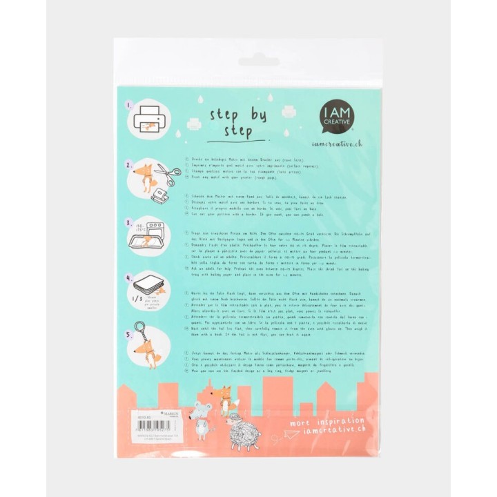 Shrink film A4 5 pcs.