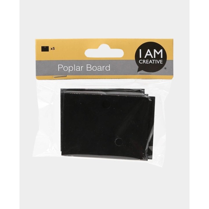 Panneaux Chalkboard 5 pcs noir