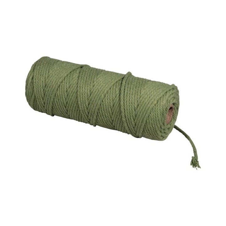 Rayher 70m de fil macramé eucalyptus 3mm