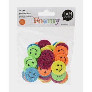 Paillettes en caoutchouc mousse 50 pcs.