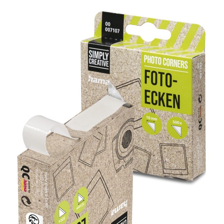 Hama Fotoecken-Spender Transparent 500 Stk.