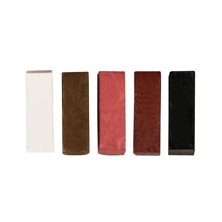 Ryher colour pigments for wax 5 pcs. Pastel