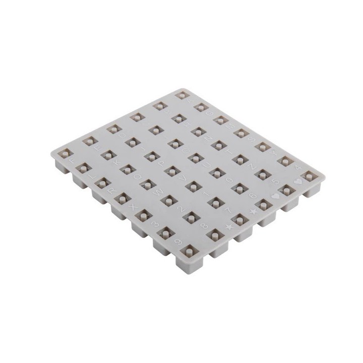 Perline per lettere con stampo in silicone