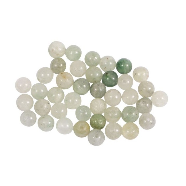 Rayher Halbedelsteinperlen Afrikanische Jade 40 Stk.