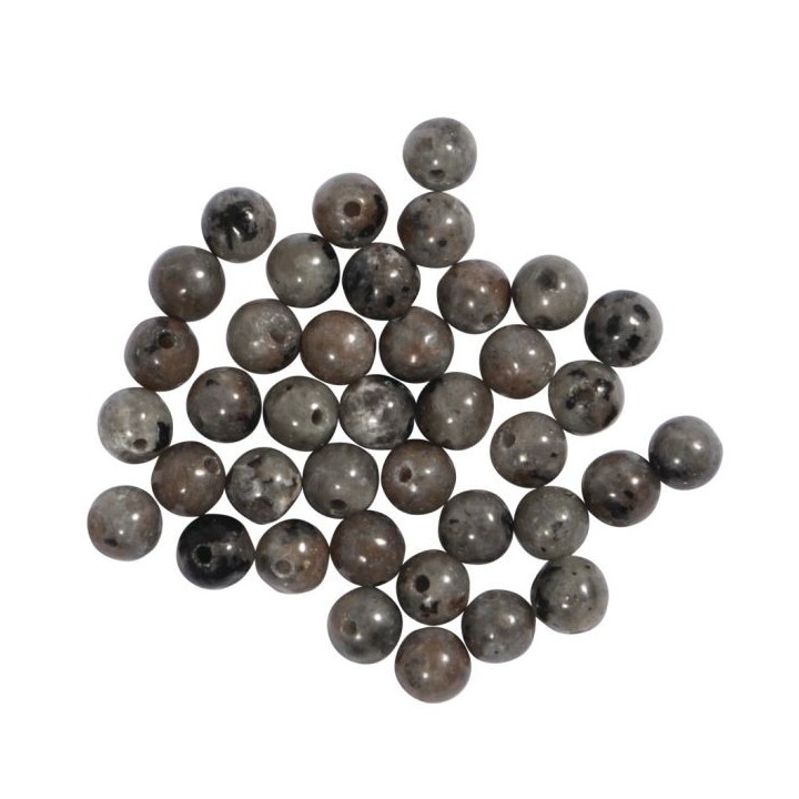 Rayher semi-precious stone beads flame agate 30 pcs.