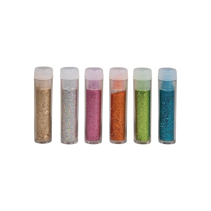 Rayher organic glitter rainbow colours 12g
