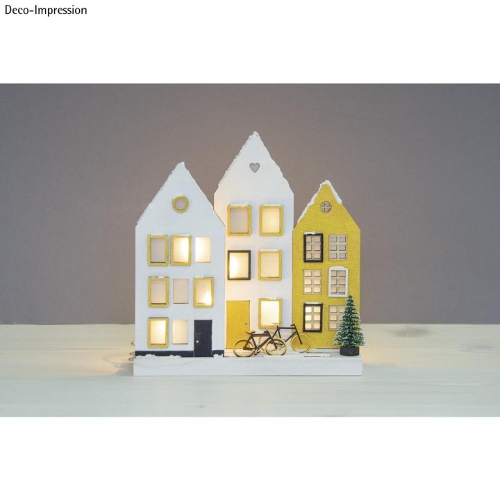 Wooden slat with grooves