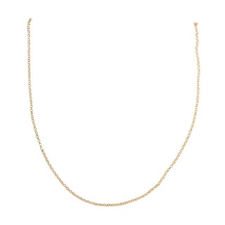 Rayher 80cm link chain rings gold