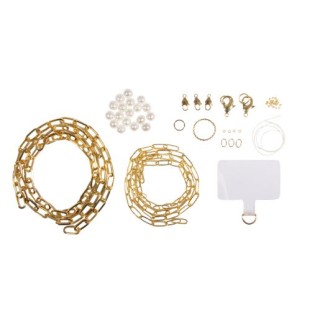 Rayher mobile phone chain Click & Match Gold