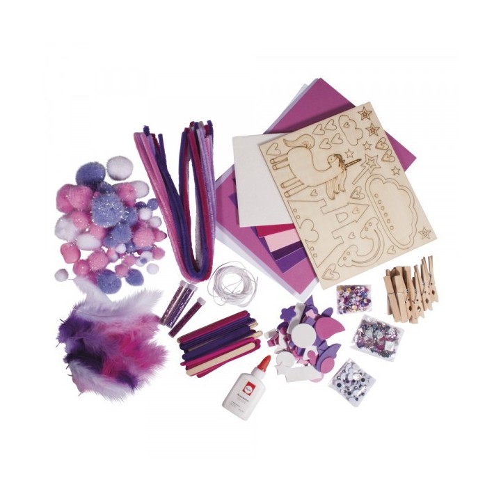 Unicorn 1000-piece craft box