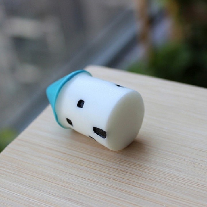 Casette per micro paesaggi 2 pz. Bianco-blu