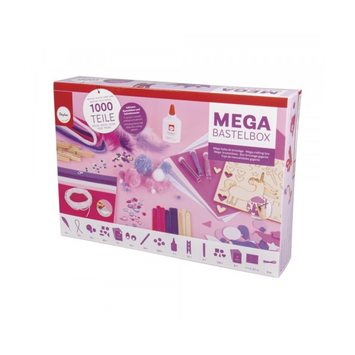 Unicorn 1000-piece craft box