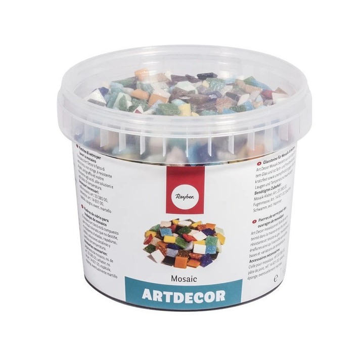 Rayher 1kg Artdecor Mosaik Mix Coloré
