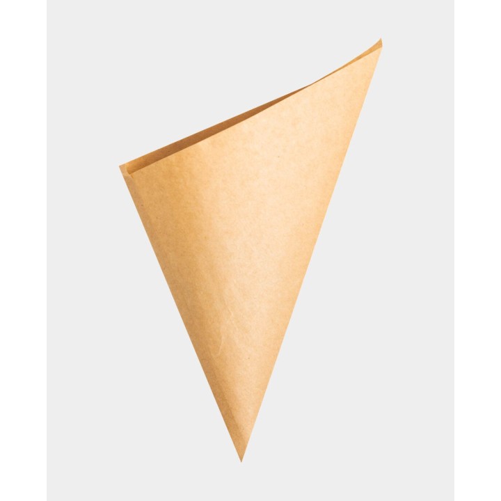 Sac à pointes Marron 17cm 15 pcs.