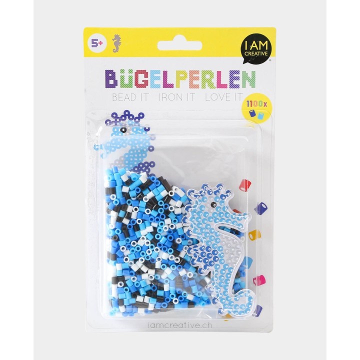Bügelperlen Set Seepferd