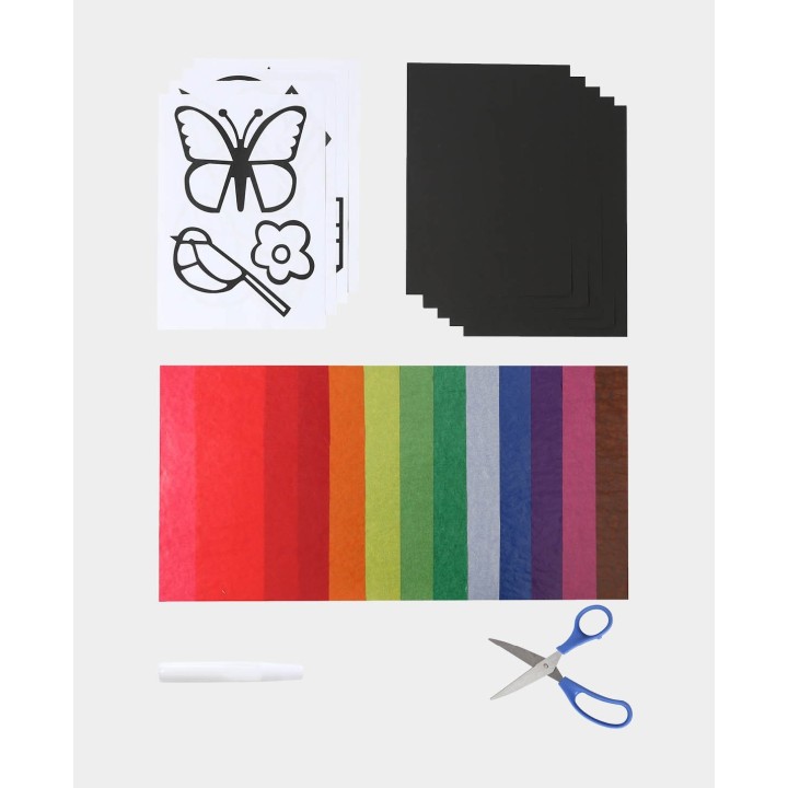 Window pictures set 21 pieces