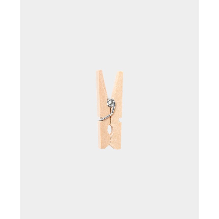 Agrafes en bois FSC 100 pcs. Nature