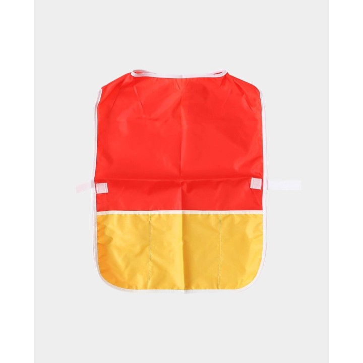 Grembiule per bambini rosso-giallo