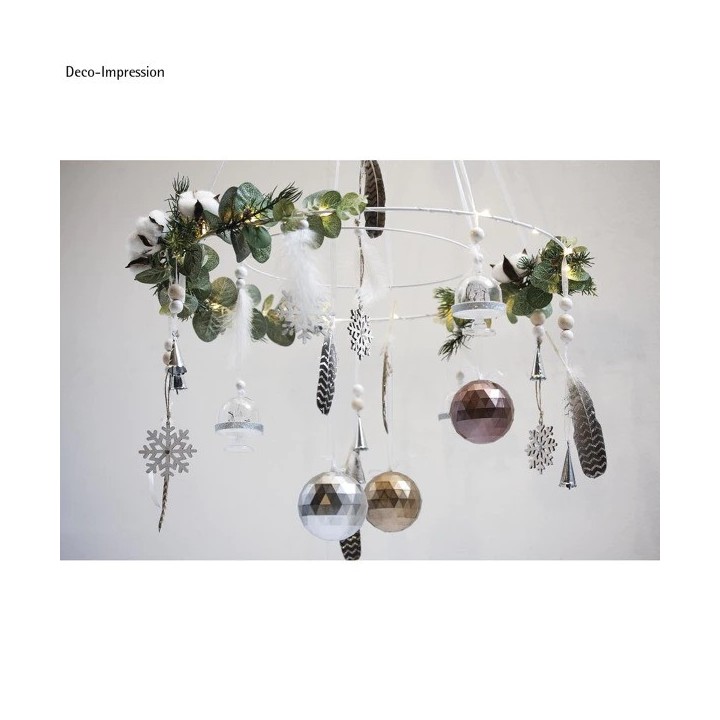 Rayher raw wood balls drilled through 20mm 10 pcs.