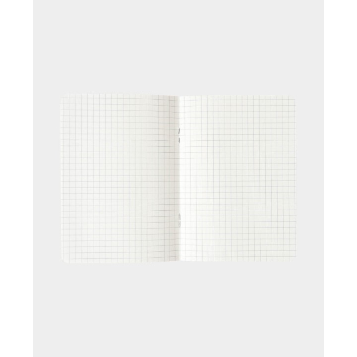 Notebook Vogel-Blumenmuster mit karierten Blättern 60 Blatt Pink