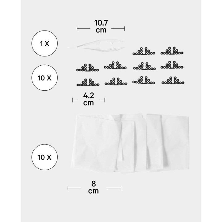 Set di strumenti per perline da stirare 16 pezzi