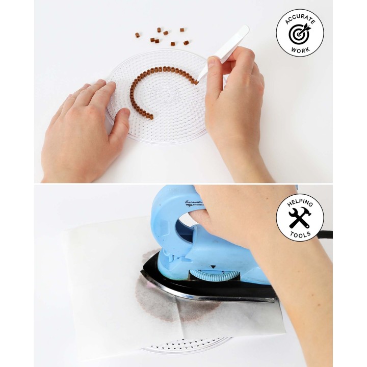 Set d'outils pour perles à repasser 16 pièces