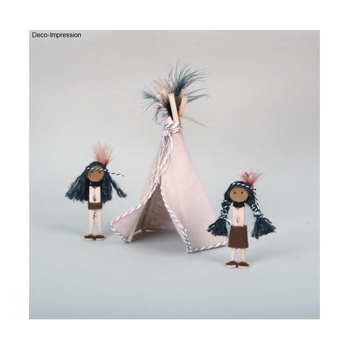 Boîte de bricolage en bois FSC 450 pièces