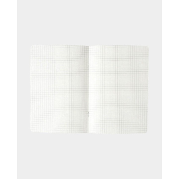 Notebook A5 with chequered sheets 60 sheets coloured